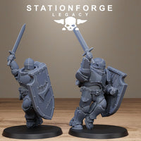 3D Printed Solaris Infantry by Stationforge Miniatures