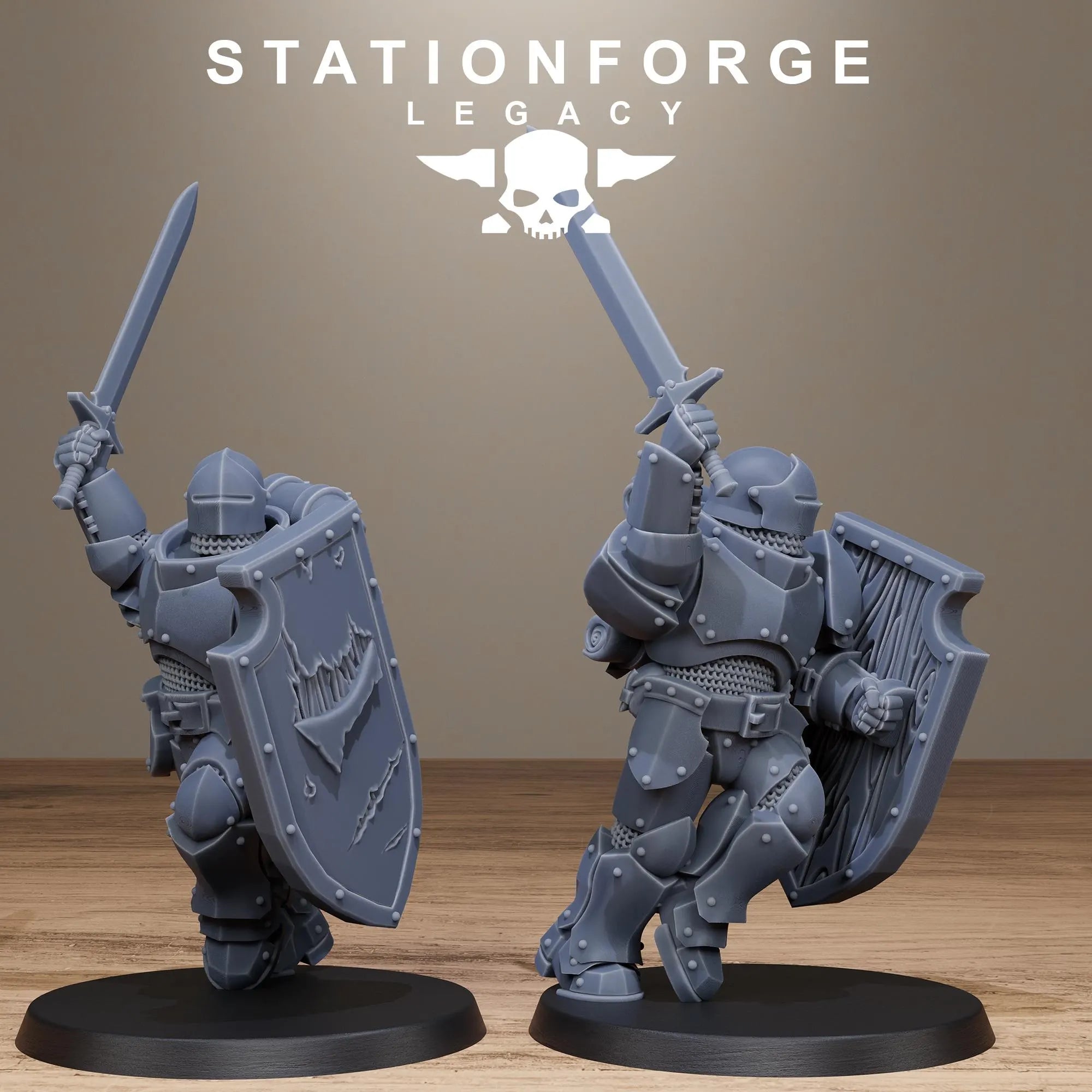 3D Printed Solaris Infantry by Stationforge Miniatures