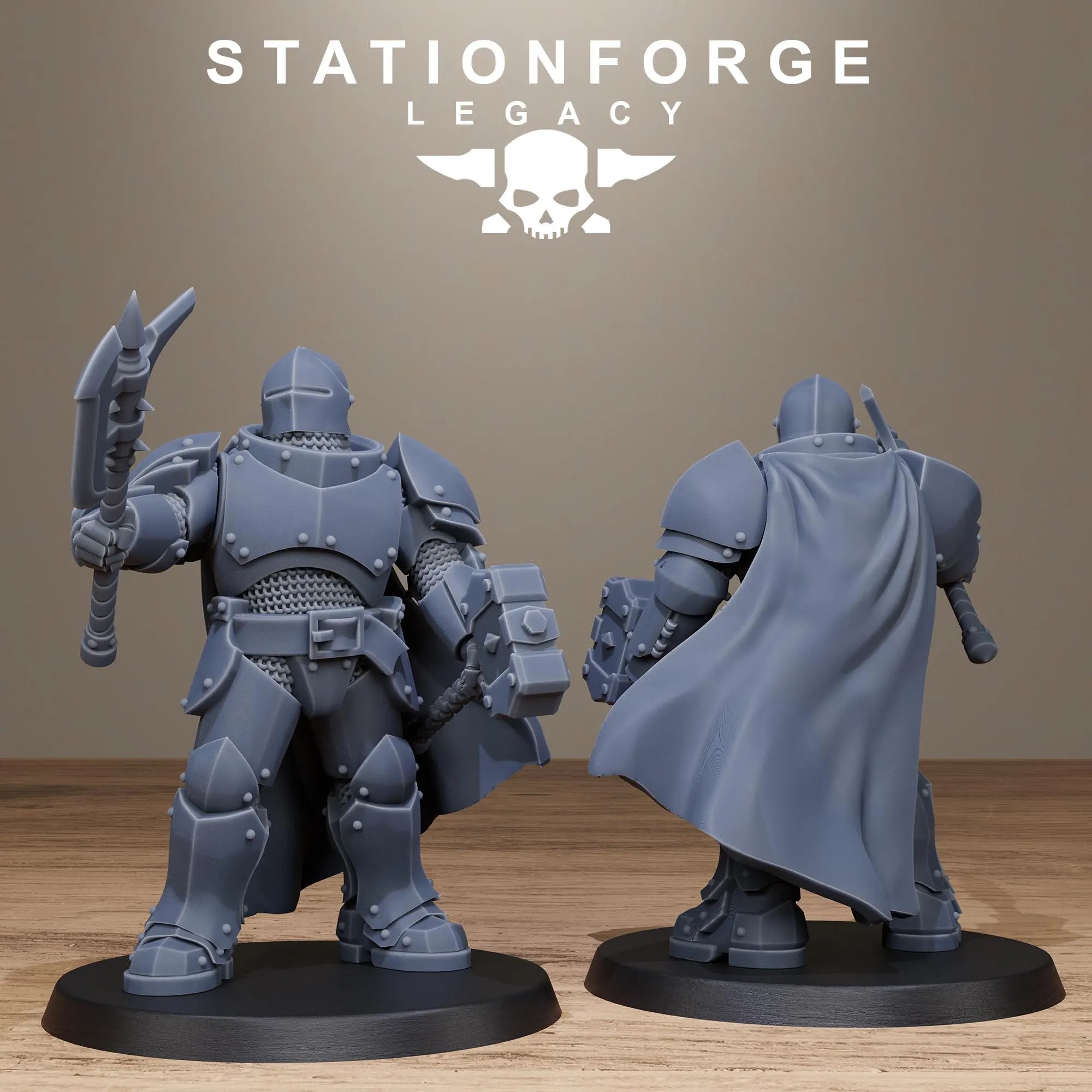 3D Printed Solaris Infantry by Stationforge Miniatures
