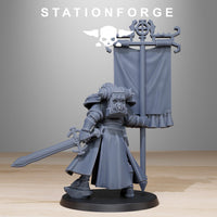 3D Printed Vodalites Flag Bearer by StationForge Miniatures