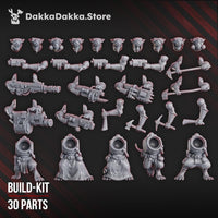 3D Printed Rat Miner Swarm by DakkaDakka Miniatures