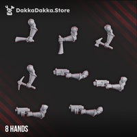 3D Printed Rat Miner Swarm by DakkaDakka Miniatures