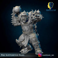 3d Printed Ork Special Tank Attacker by Meshbrain Labs Miniatures