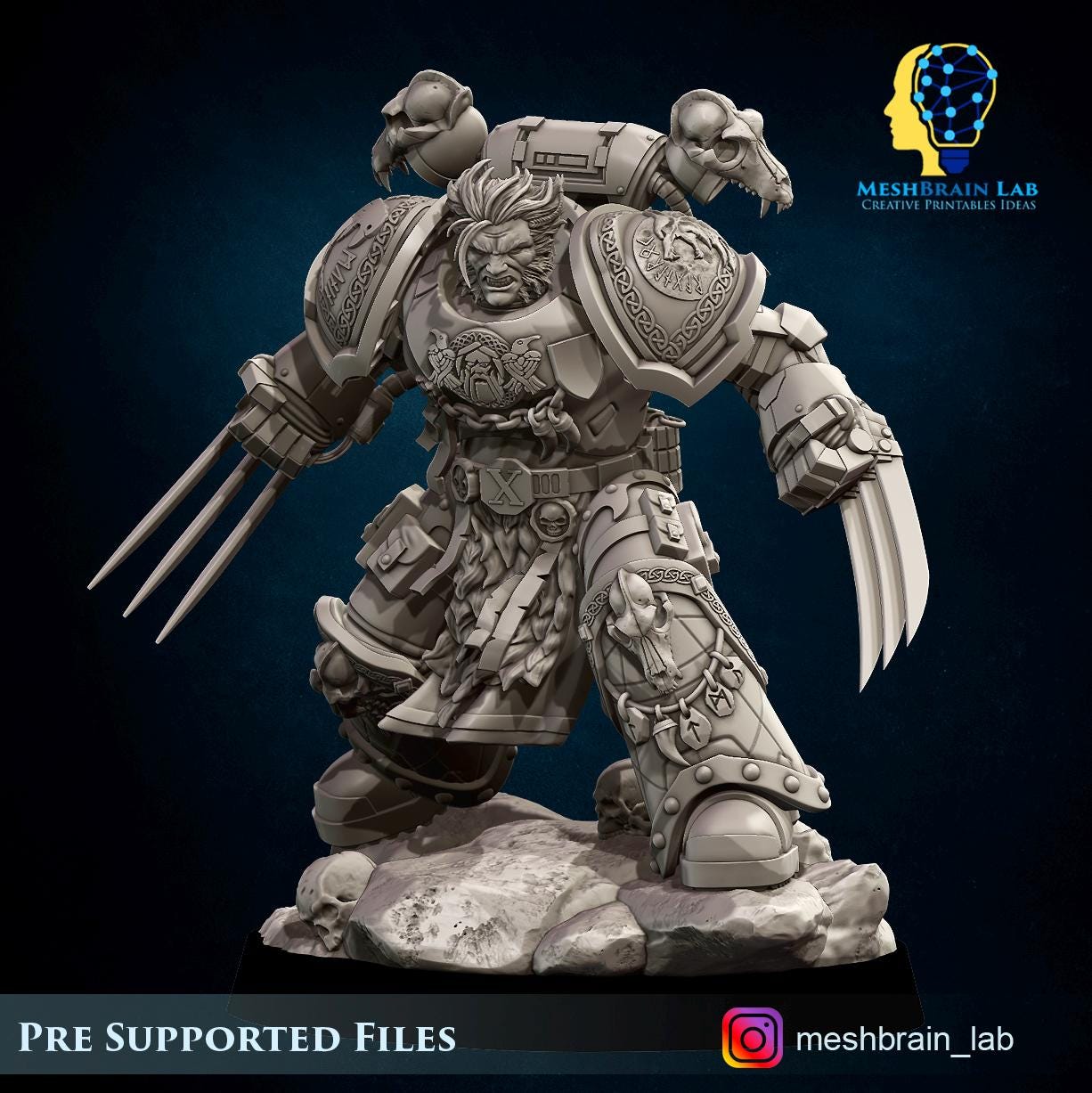 3d Printed Son of The Aesir Champion