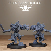 3D Printed Rotfang Infantry by Stationforge Legacy Miniatures