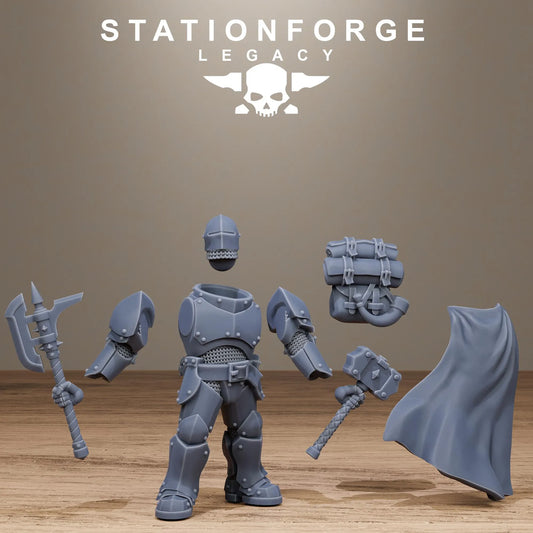 3D Printed Solaris Infantry by Stationforge Miniatures