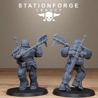 3D Printed Solaris Infantry by Stationforge Miniatures