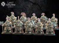 3d Printed Dwarf Magyabor Guard by Lost Kingdom Miniatures
