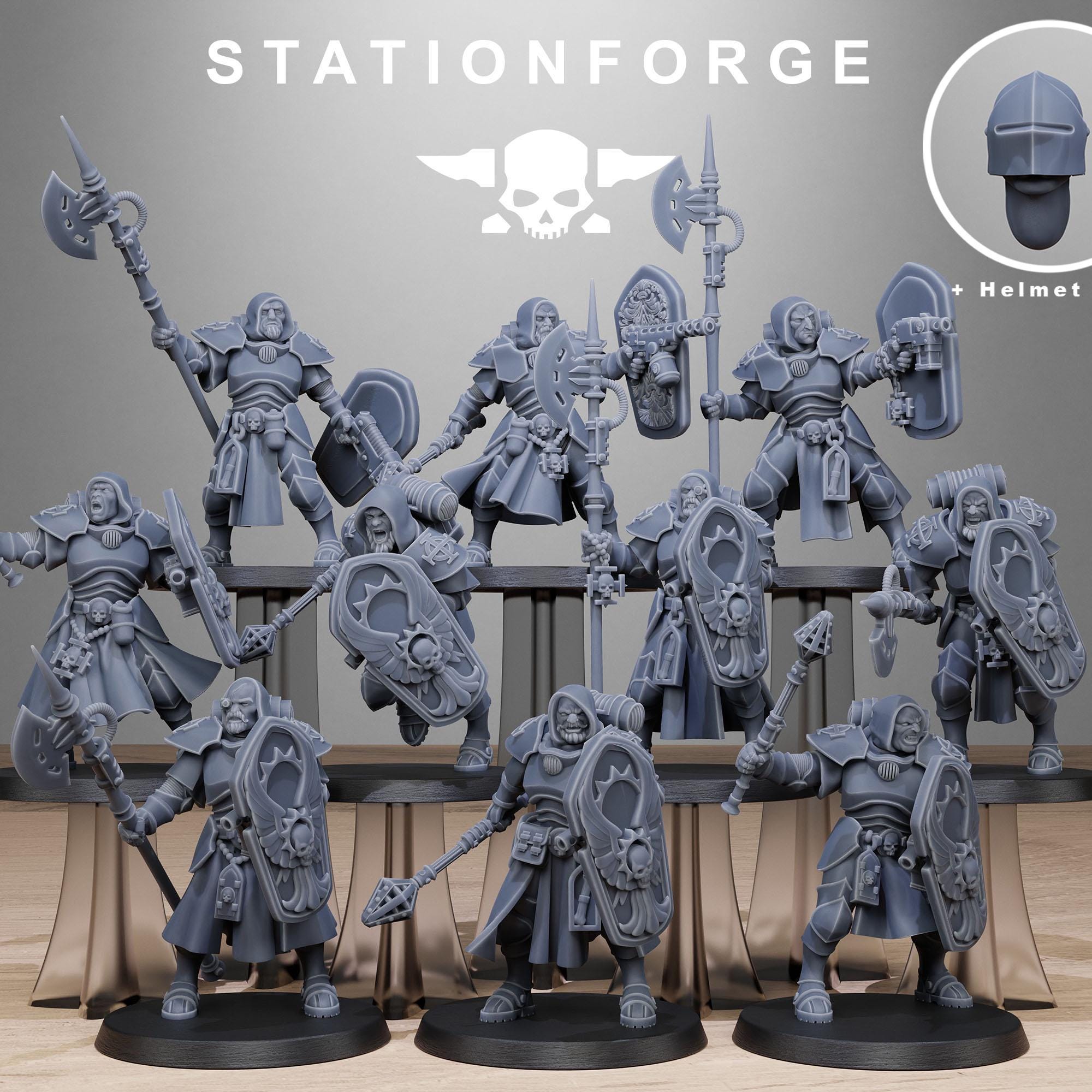 3D Printed Vodalites Purifiers by StationForge Miniatures