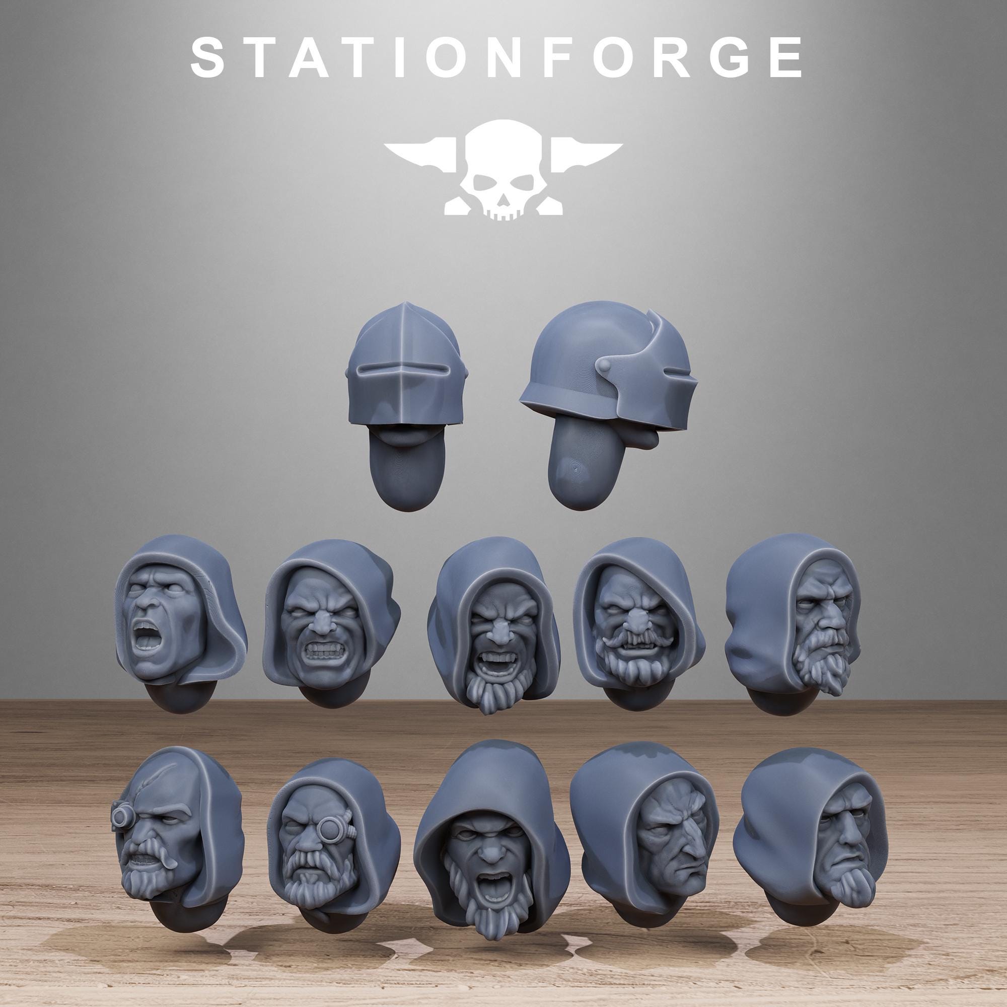 3D Printed Vodalites Purifiers by StationForge Miniatures