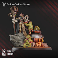 3D Printed Phoebe the Unholy Well by DakkaDakka Miniatures