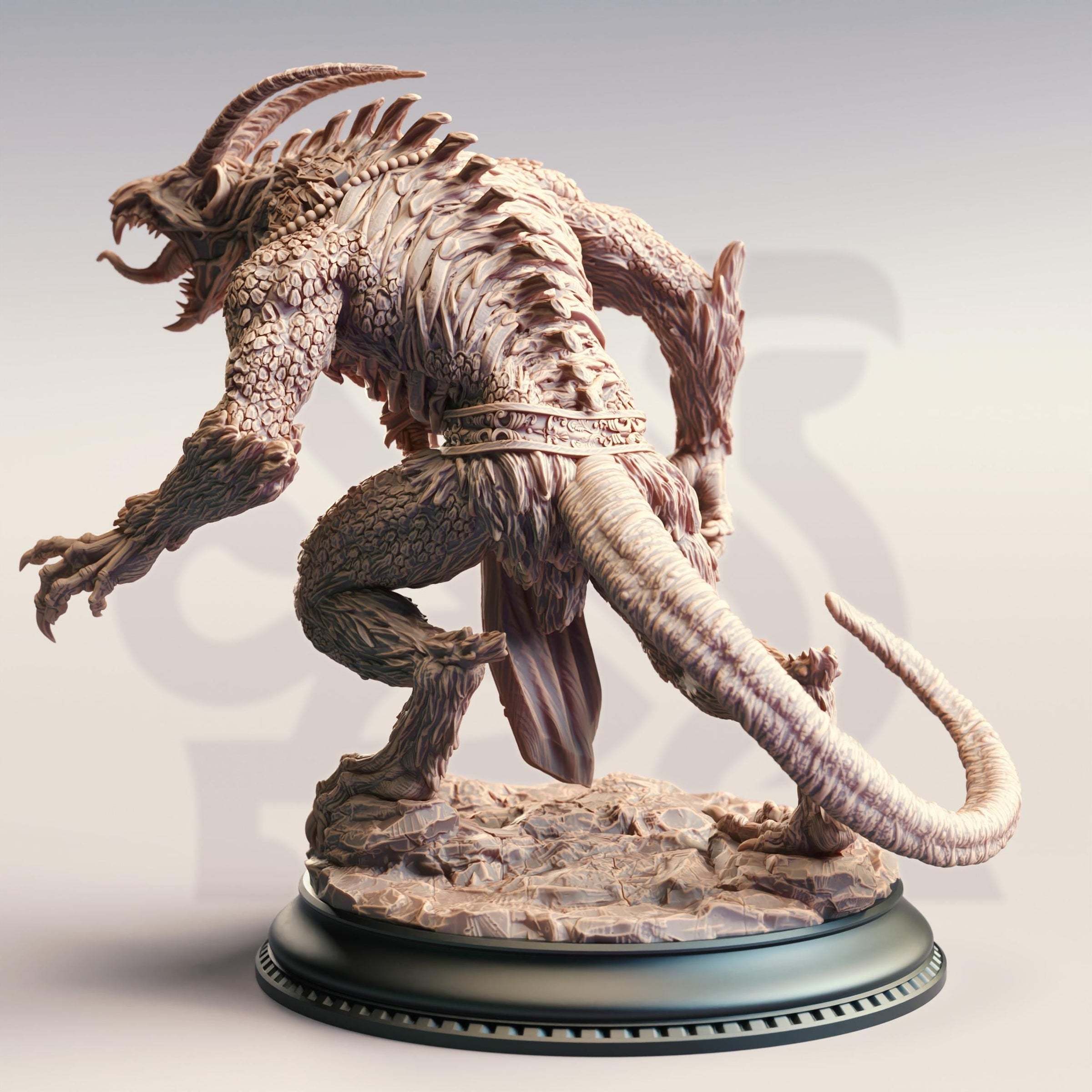 3D Printed Eldritch Capra Abomination by DM Stash