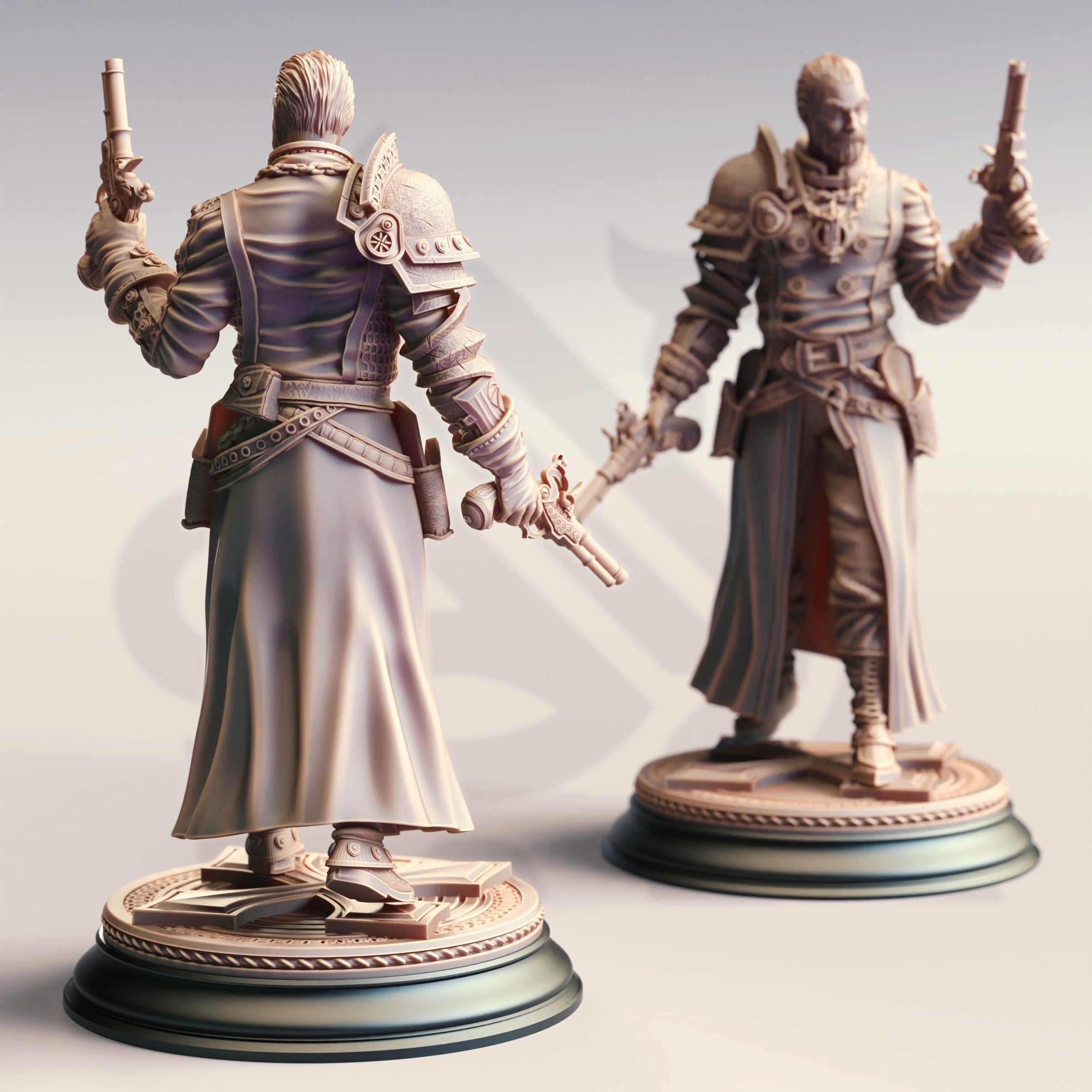 3D Printed Righteous Priest Gunslinger by DM Stash