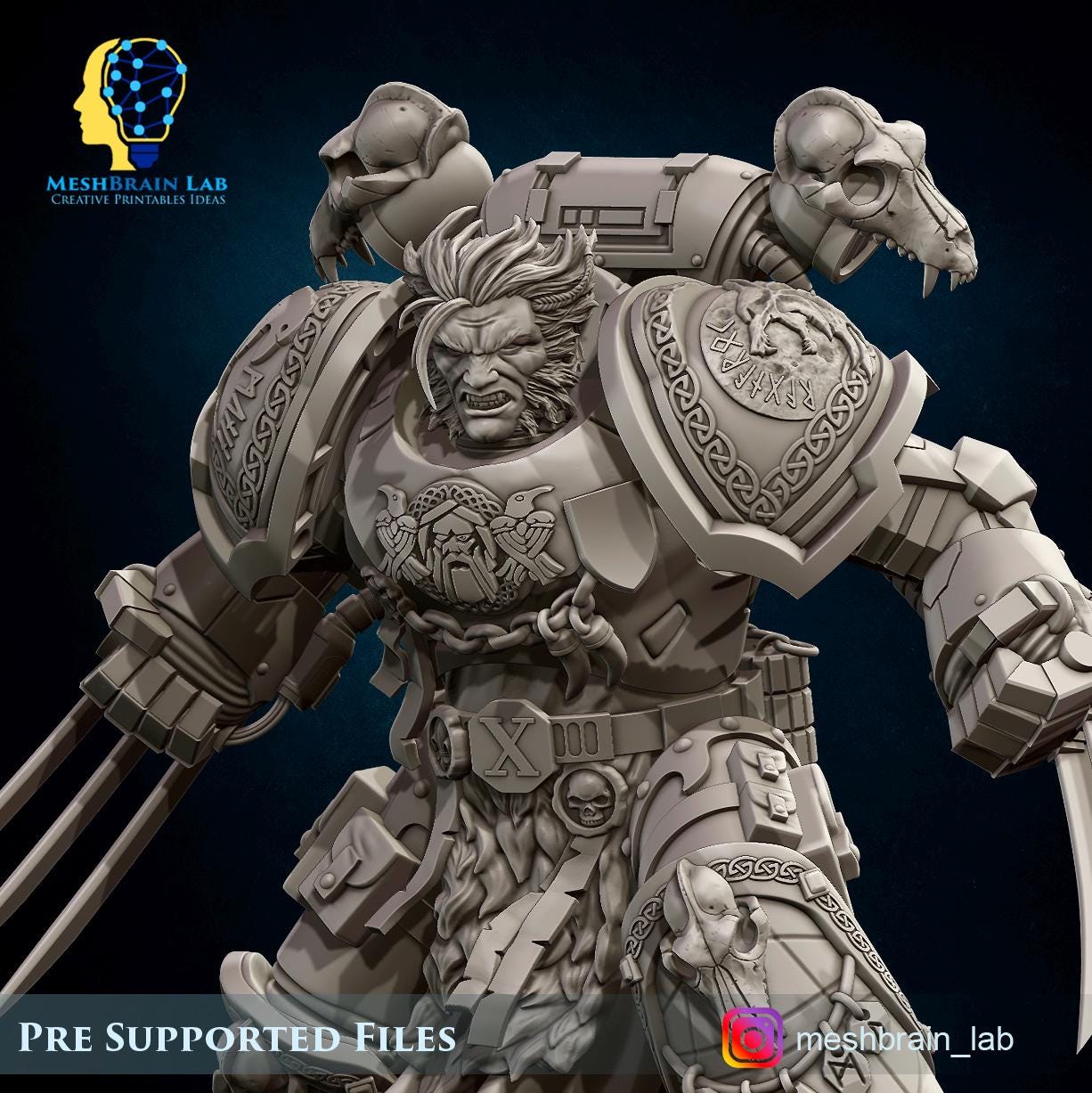 3d Printed Son of The Aesir Champion