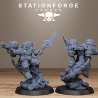 3D Printed Ironvale Skyreapers by StationForge Miniatures