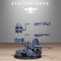 3D Printed GrimGuard Battle Weapons by StationForge Miniatures