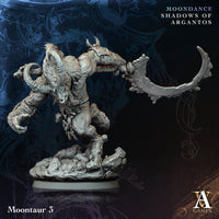 3D Printed Moontaurs by Archvillain Games