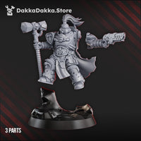 3D Printed Agadrax the Forgefire by DakkaDakka Miniatures