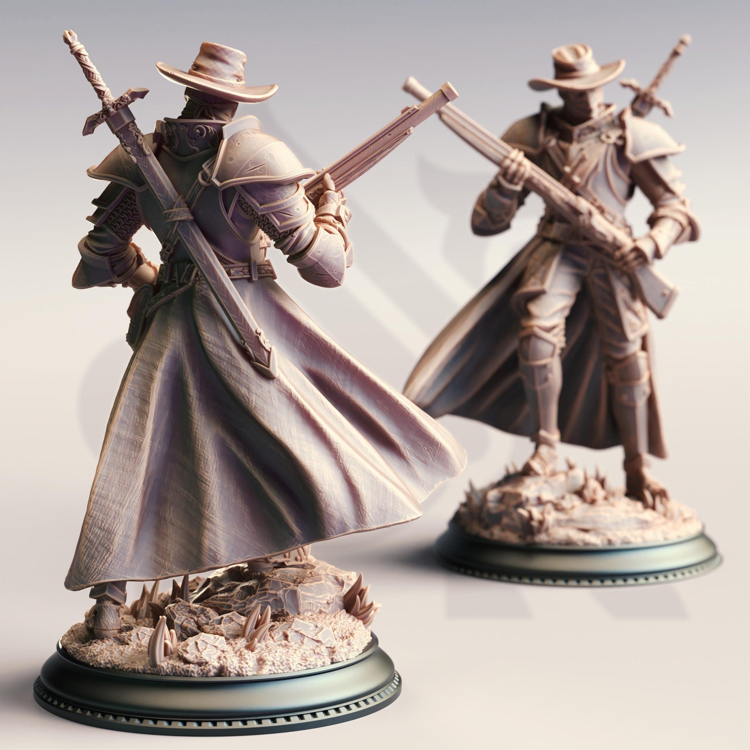 3D Printed Inquisition Gunslinger by DM Stash
