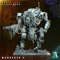 3D Printed Archimandrite Wanderer, Giant Robot Walker by Archvillain Games