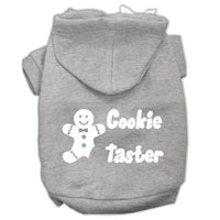 Christmas Pet Hoodie Screen Printed, "Cookie Taster"