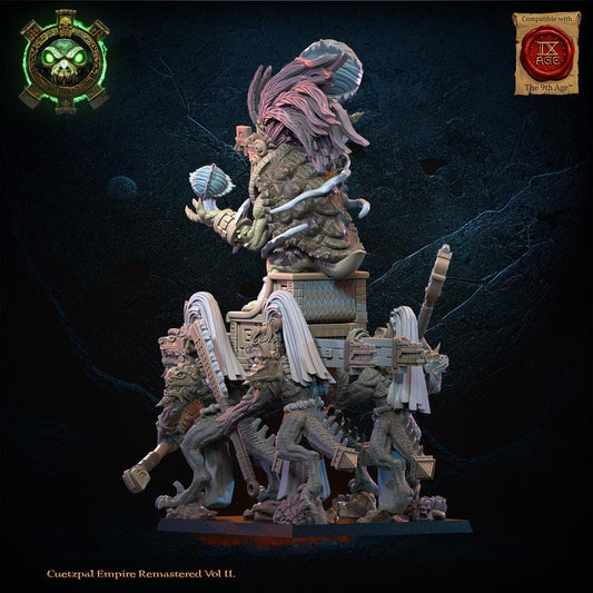3d Printed Tezcatlipoca, The Living God by Lost Kingdom Miniatures