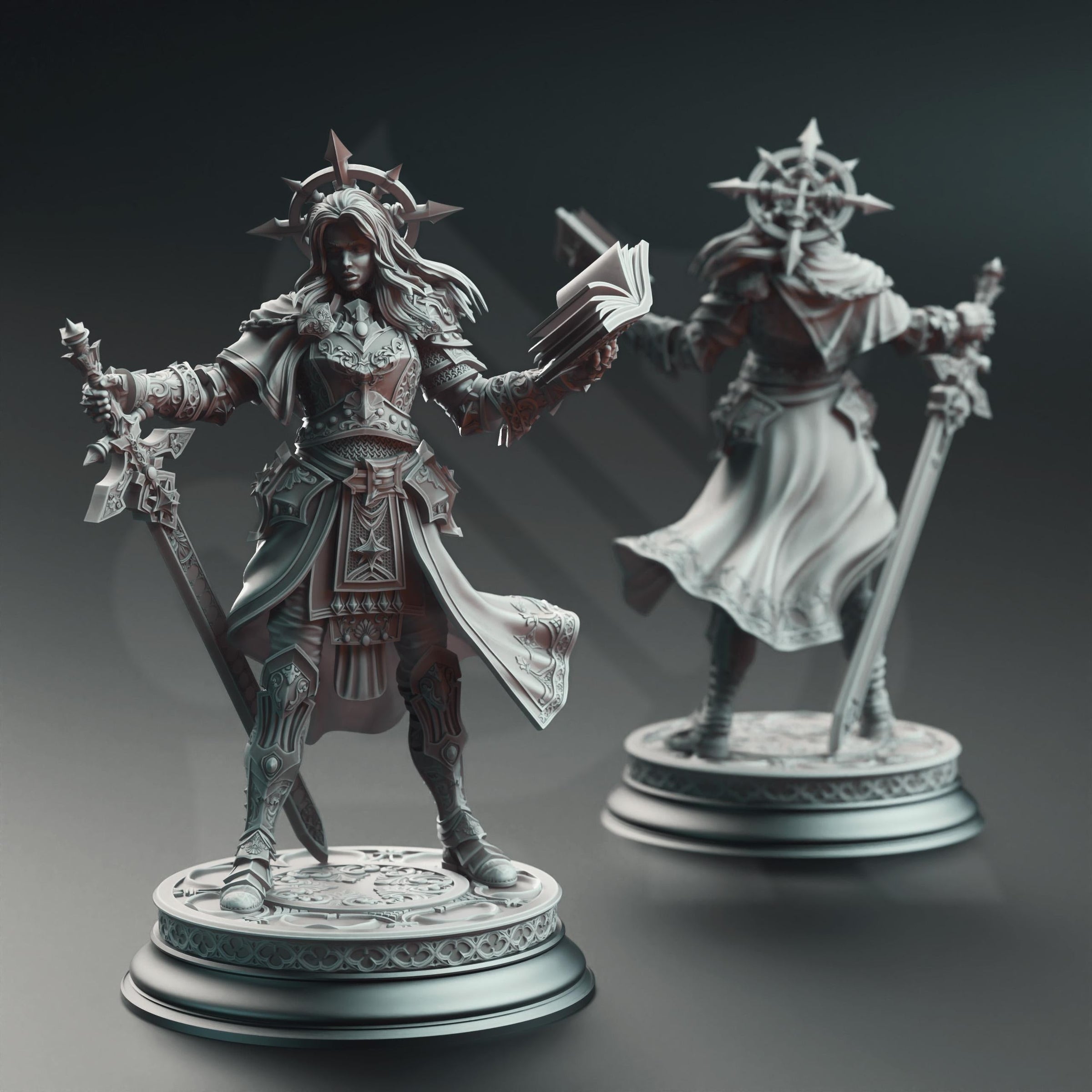 3D Printed Paladin of Vengeance by DM Stash