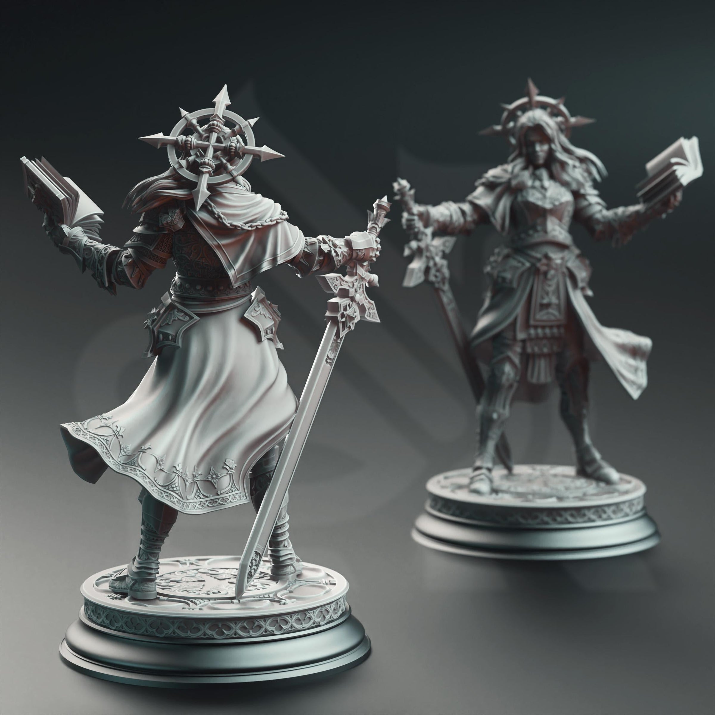 3D Printed Paladin of Vengeance by DM Stash