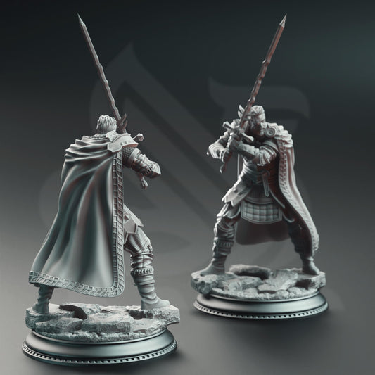3D Printed Grizzled Veteran Commander by DM Stash