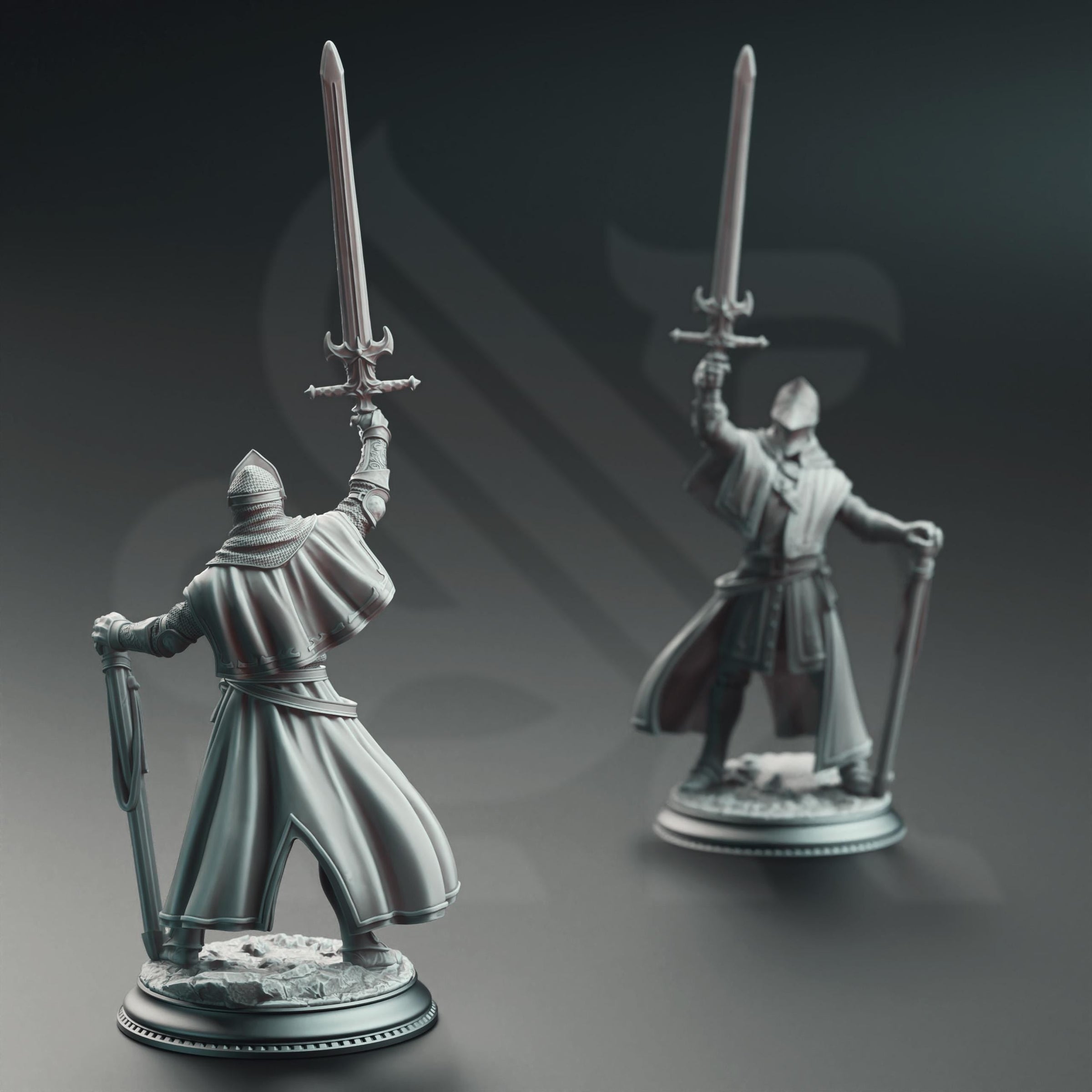 3D Printed Priest Knight by DM Stash