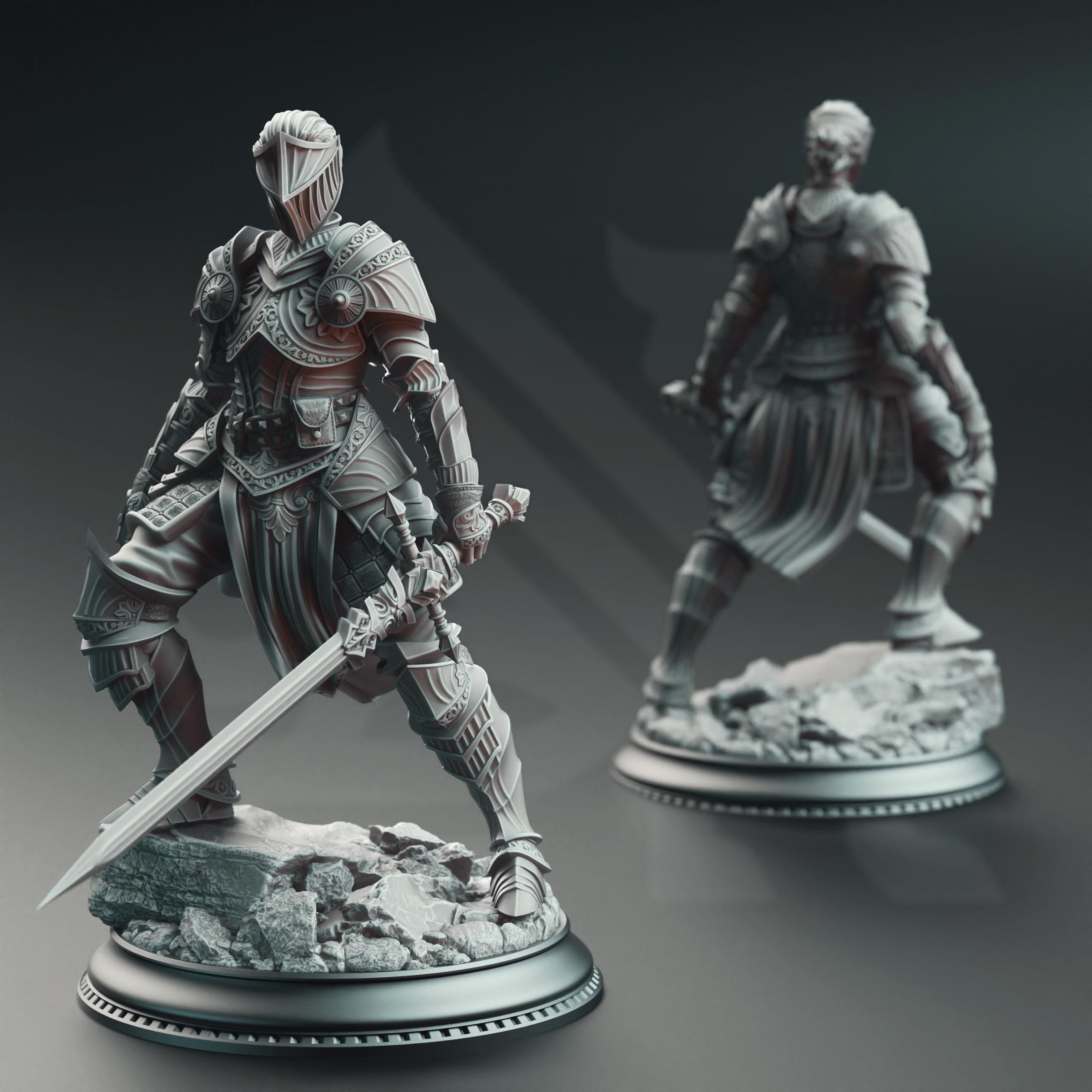 3D Printed Commander of the West by DM Stash