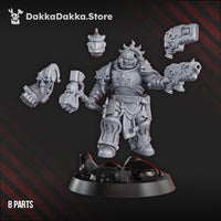 3D Printed Lieutenant Argus Sauros by DakkaDakka Miniatures