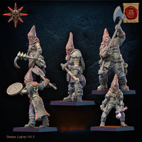 3D Printed Chaos Cultists x10 by Lost Kingdom Miniatures