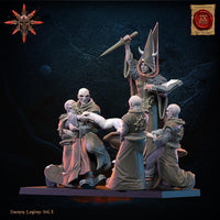 3D Printed Chaos Cultist Sacrifice by Lost Kingdom Miniatures