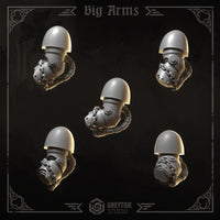 3d Printed Eternal Crusader Big Arms x10 Upgrade Kit by Greytide Studio
