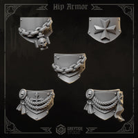 3d Printed Eternal Crusader Hip Armor by Greytide Studio