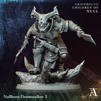 3D Printed Nullborn Doomwalkers by Archvillain Games