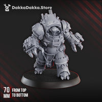 3d Printed Gorgwork Mechdread by DakkaDakka Miniatures