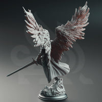 3D Printed Ascended Commander Knight - Lydia the Merciless by DM Stash