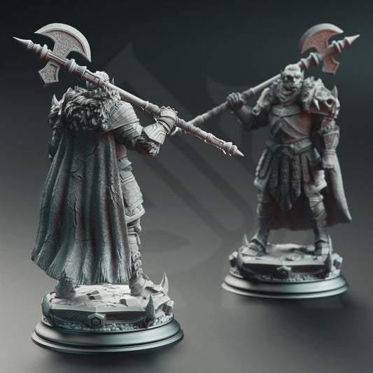 3D Printed Orc Grimdark Knight by DM Stash