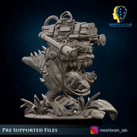 3d Printed Kommando Pet Bomb by Meshbrain Labs Miniatures