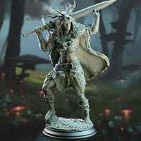 3D Printed Goliath Fey Barbarian by DM Stash