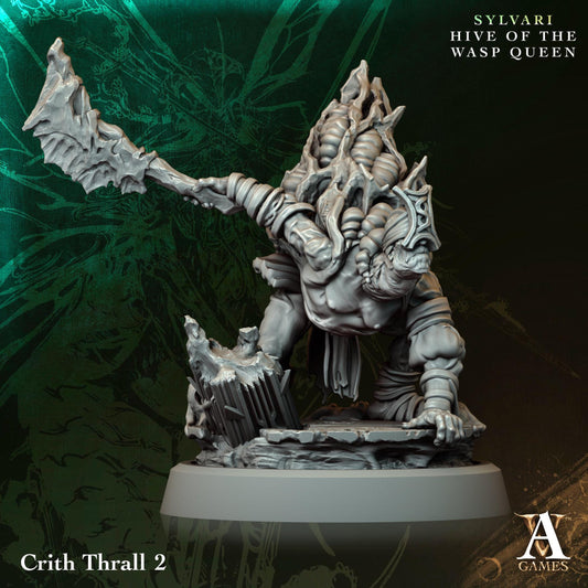 3D Printed Crith Thrall by Archvillain Games