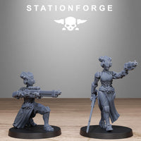 3D Printed Scavenger Sisters x10 by StationForge Miniatures