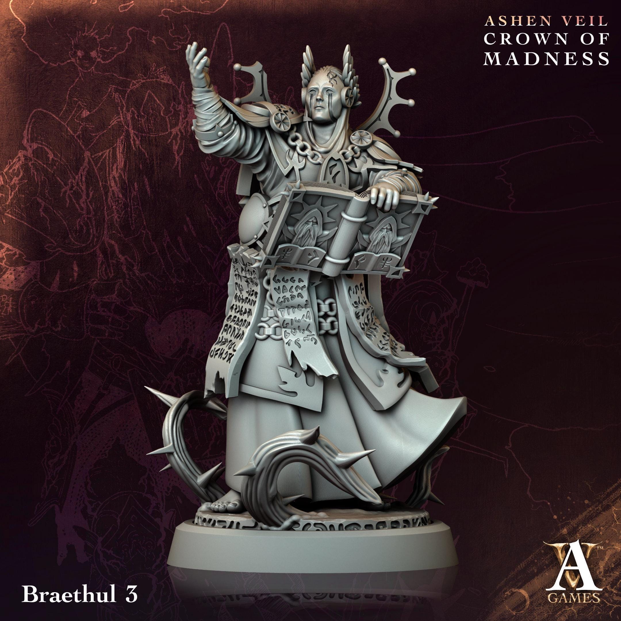 3D Printed Braethuls by Archvillain Games