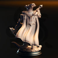 3D Printed Dragonborn Warlock by DM Stash