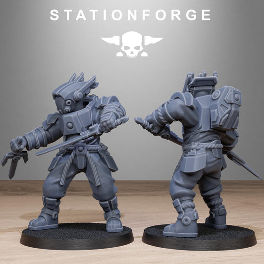 3D Printed Tarion Melee Squad x10 by StationForge Miniatures