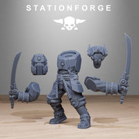3D Printed Tarion Melee Squad x10 by StationForge Miniatures