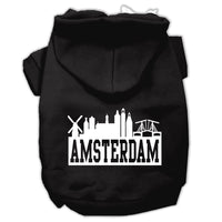 Pet Hoodie "Amsterdam Skyline"
