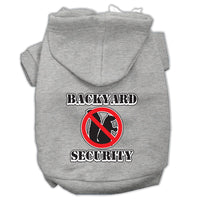 Pet Hoodie "Backyard Security"